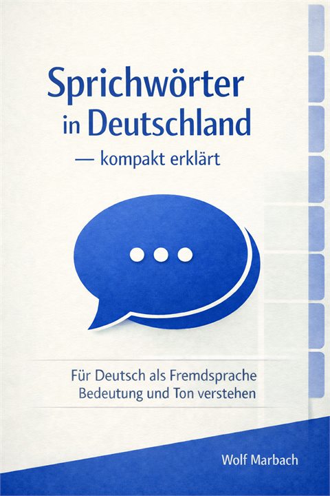 Buchcover: Sprichwörter in Deutschland &ndash; kompakt erklärt